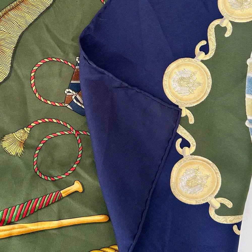 Hermes scarf les Tambours - Picture 8 of 15